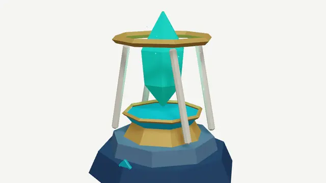 Aether lantern, rendered by Blank