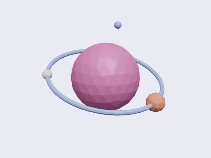 The same planet after the edit, in pink